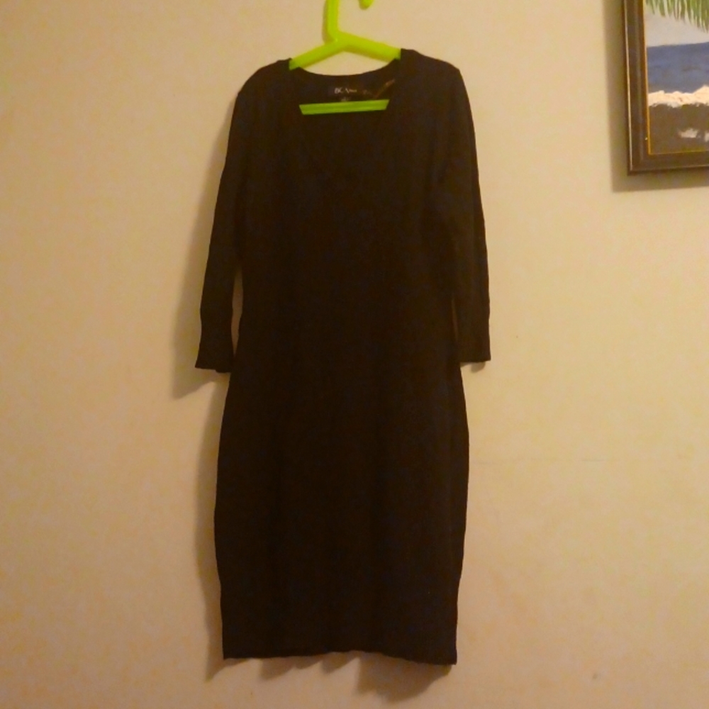 Sweater dress,size small,black,
